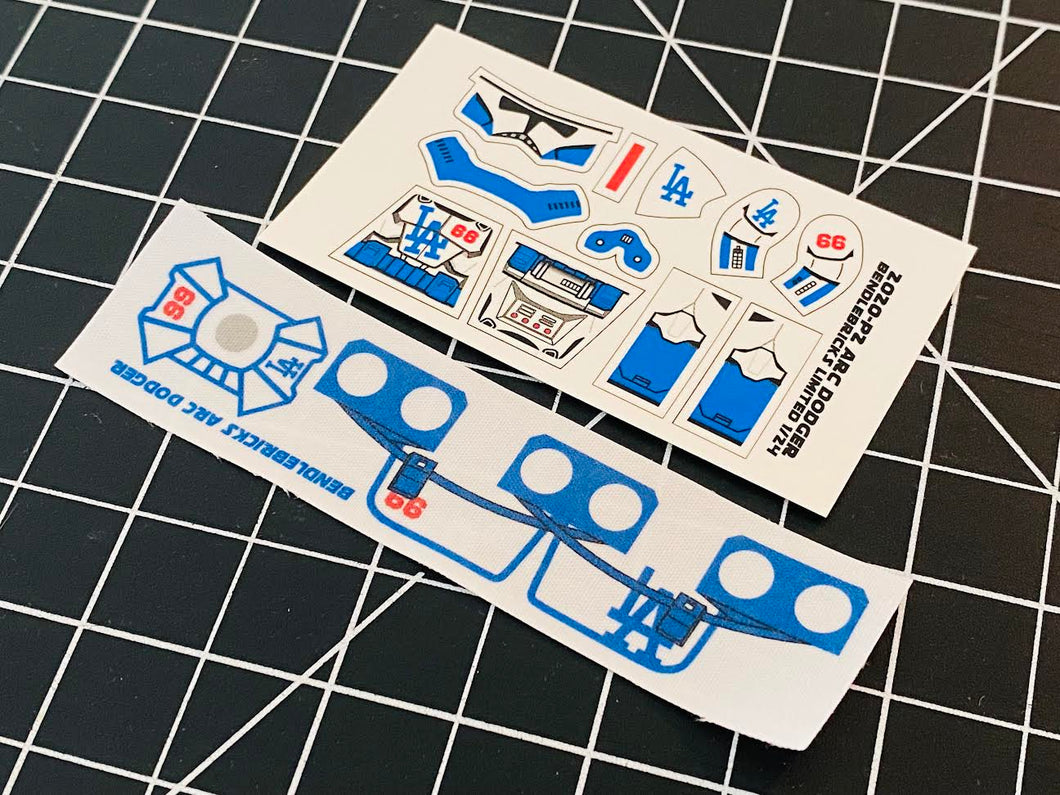 Bendlebricks Exclusive 1/24 2020 P2 ARC Dodger (decal + cloth)