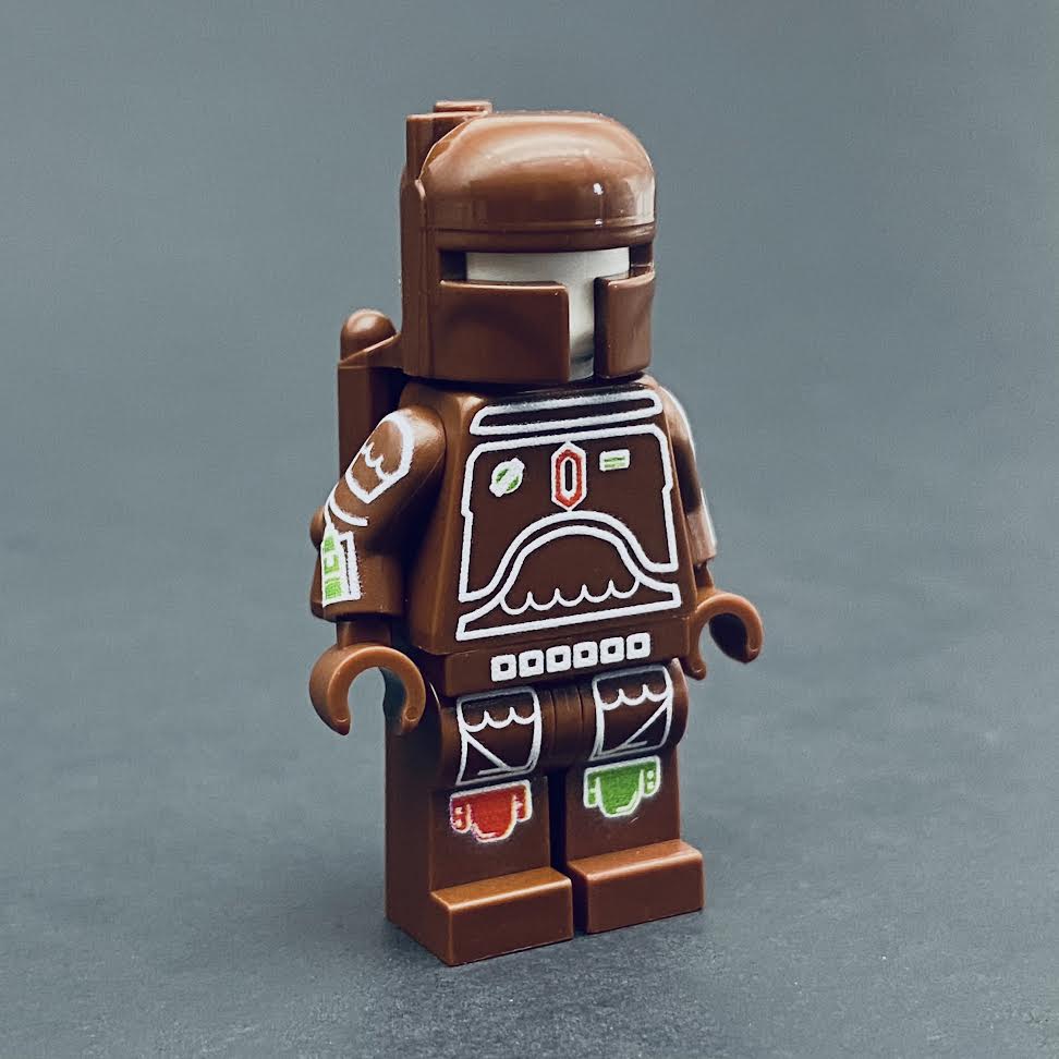 Bendlebricks Holiday Exclusive UV Printed Gingerbread Boba (Complete Figure)